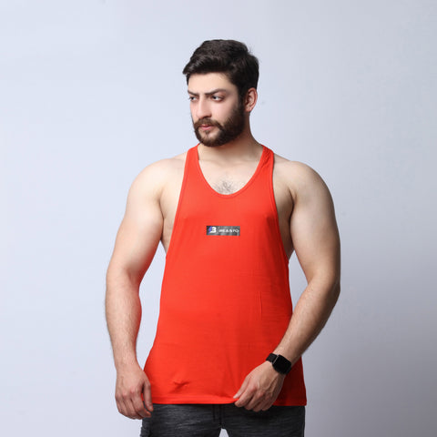 Athletic Stringer - Red