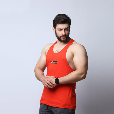 Athletic Stringer - Red