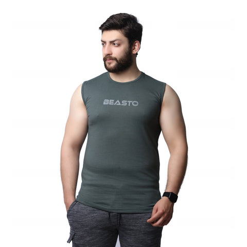 Athletic Tank Top -  Sage Green