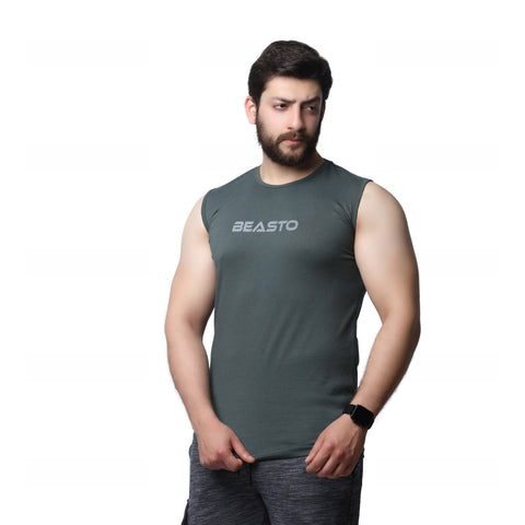 Athletic Tank Top -  Sage Green