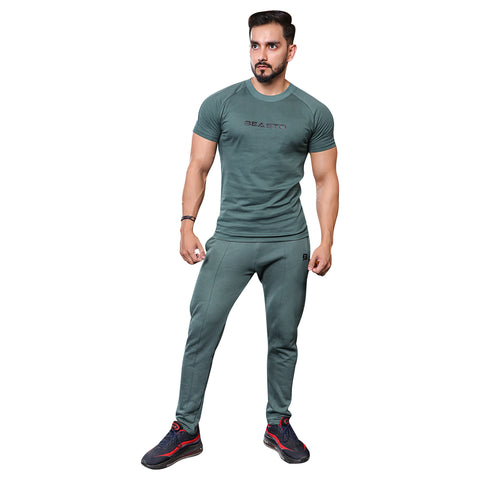 Beasto Athletic Tracksuit Sage Green