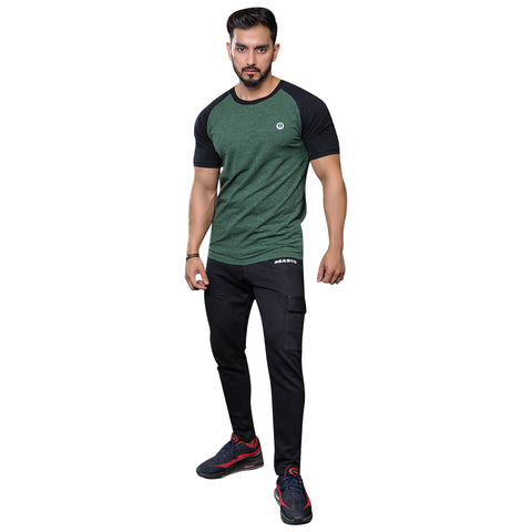 Sparkling Raglan Tee – Green